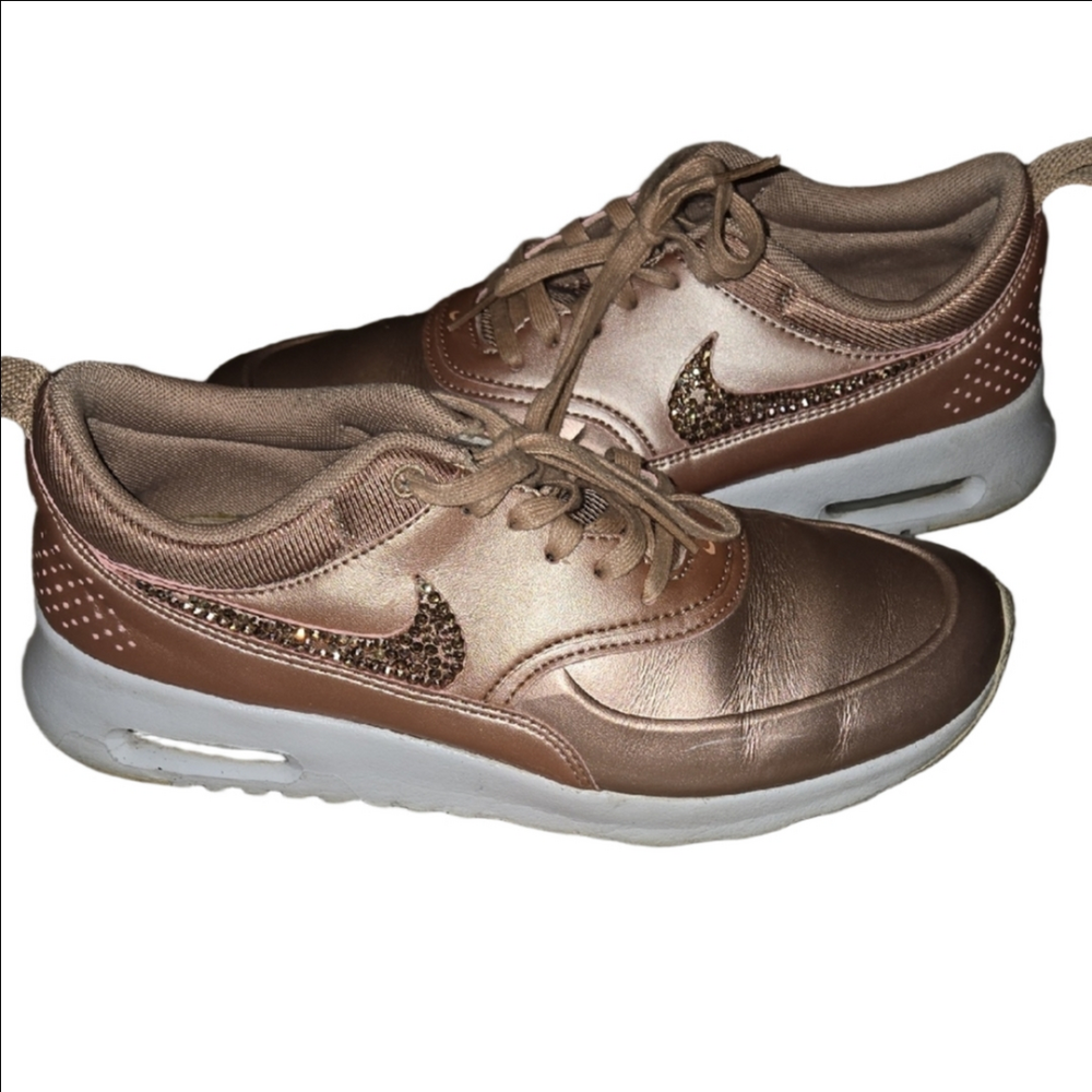 Nike Air Max Metallic Rose Gold Sneakers